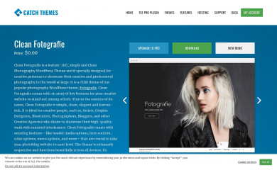 https://catchthemes.com/themes/clean-fotografie/ screenshot