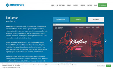 https://catchthemes.com/themes/audioman/ screenshot