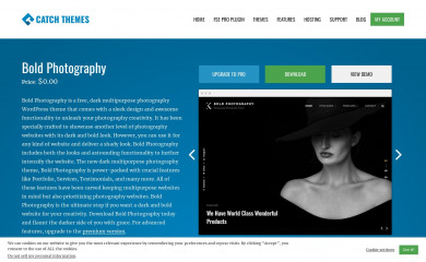 Bold Photography screenshot