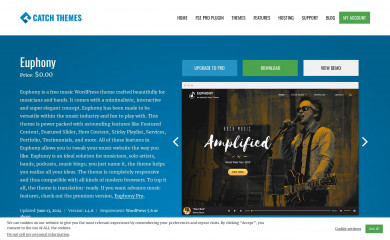 https://catchthemes.com/themes/euphony/ screenshot