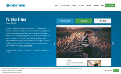 https://catchthemes.com/themes/parallax-frame/ screenshot