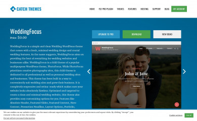 WeddingFocus screenshot