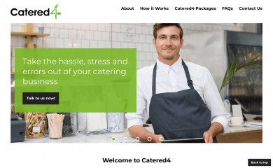 catered4.com.au screenshot