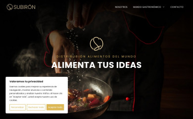 cateringsubiron.com screenshot