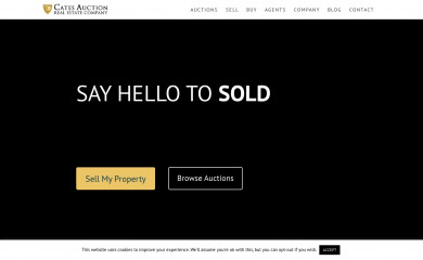 catesauction.com screenshot