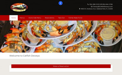 catfishdeweys.com screenshot