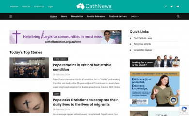 cathnews.com screenshot