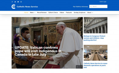 catholicnews.com screenshot