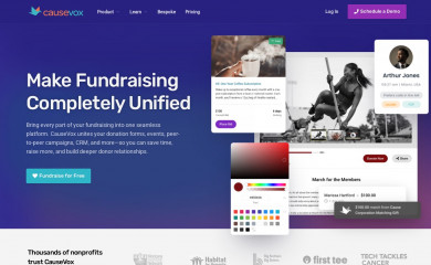 causevox.com screenshot