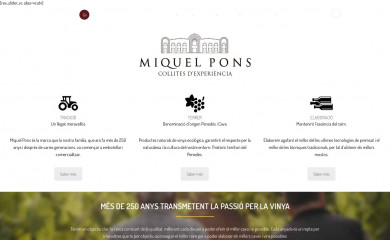 cavamiquelpons.com screenshot
