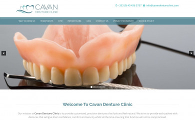 cavandentureclinic.com screenshot