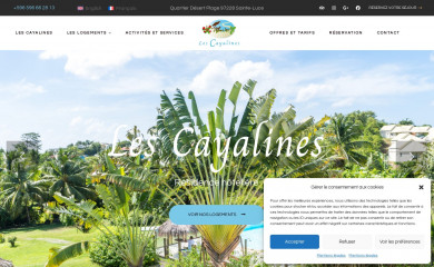 cayalines.com screenshot
