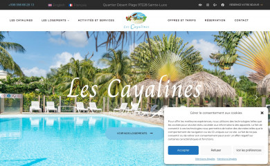 cayalines.com screenshot