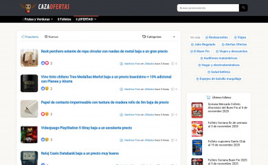 cazaofertas.com.mx screenshot