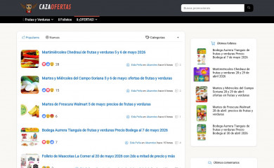cazaofertas.com.mx screenshot