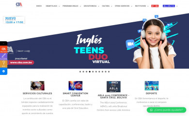 cba.com.bo screenshot