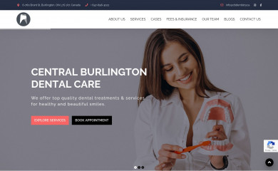 cbdentistry.ca screenshot