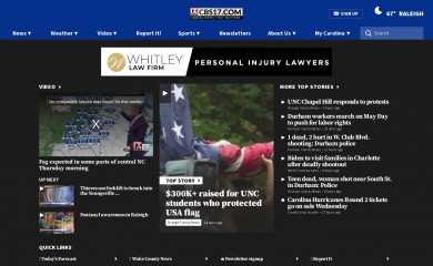 cbs17.com screenshot