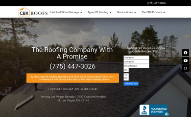 cbxroofsnv.com screenshot