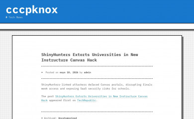 cccpknox.com screenshot