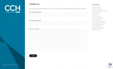 cchcreative.co.uk screenshot