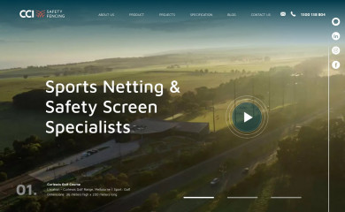 ccisafetyfencing.com.au screenshot