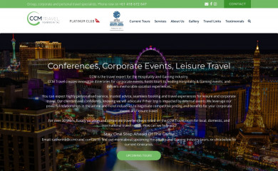 ccmtravel.com.au screenshot