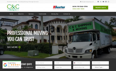 ccshipping.com screenshot