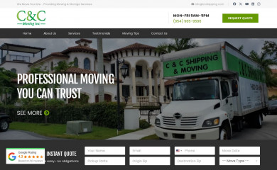 ccshipping.com screenshot