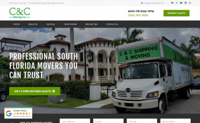 ccshipping.com screenshot