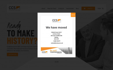 ccsinsure.co.uk screenshot