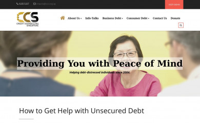 ccs.org.sg screenshot