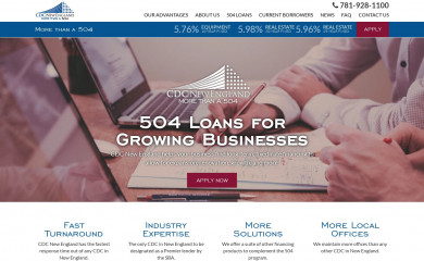 cdcnewengland.com screenshot
