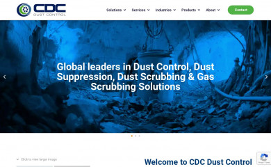 cdcdustcontrol.com screenshot