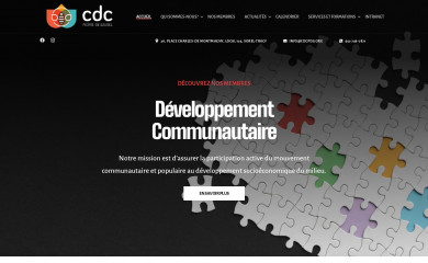 cdcpierredesaurel.ca screenshot