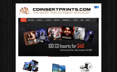cdinsertprints.com screenshot