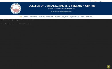 cdsrc.ac.in screenshot