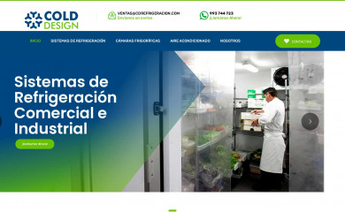 cdrefrigeracion.com screenshot