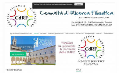 cdrf.it screenshot