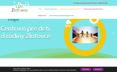 cdrzlatovce.sk screenshot