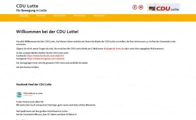 cdu-lotte.de screenshot