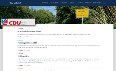 cdu-ov-melsdorf.de screenshot