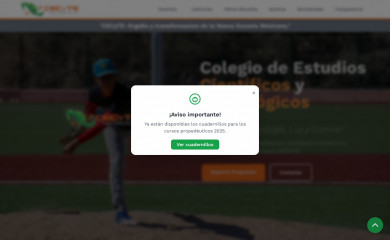 cecytebcs.edu.mx screenshot