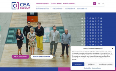 cea-belgium.be screenshot