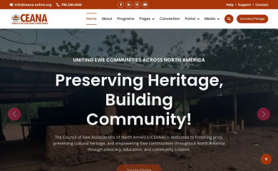 ceanaonline.org screenshot