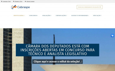 cebraspe.org.br screenshot
