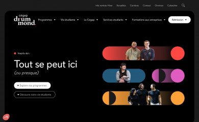 cegepdrummond.ca screenshot