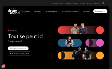 cegepdrummond.ca screenshot