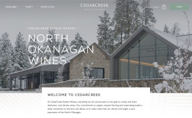 cedarcreek.bc.ca screenshot