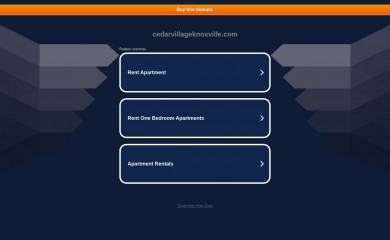 cedarvillageknoxville.com screenshot